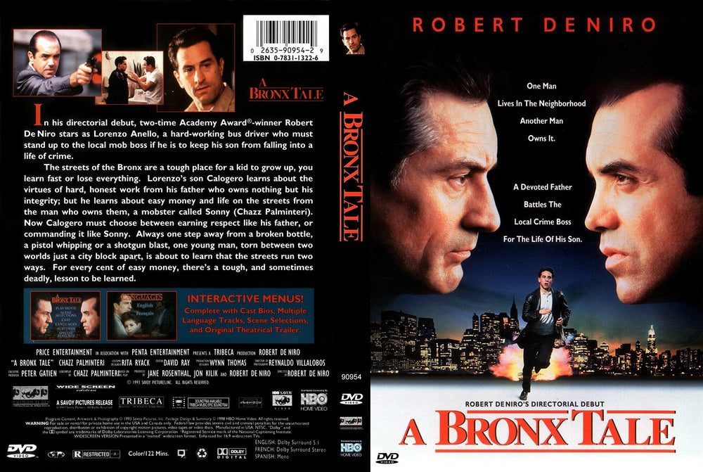 A Bronx Tale DVD
