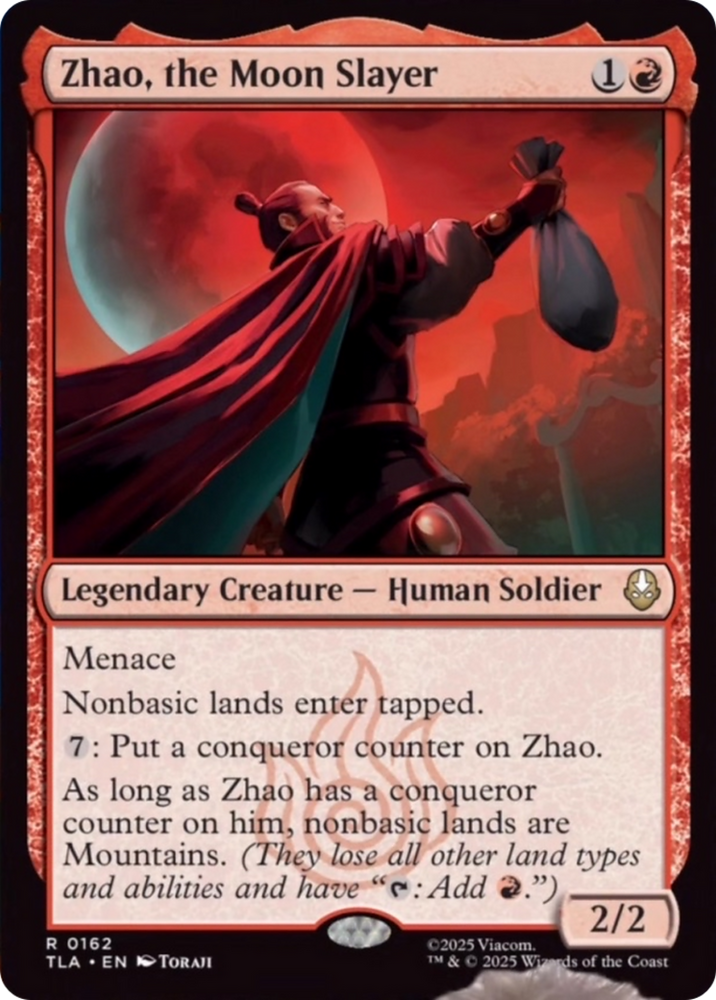 Zhao, the Moon Slayer [Avatar: The Last Airbender] Magic: The Gathering