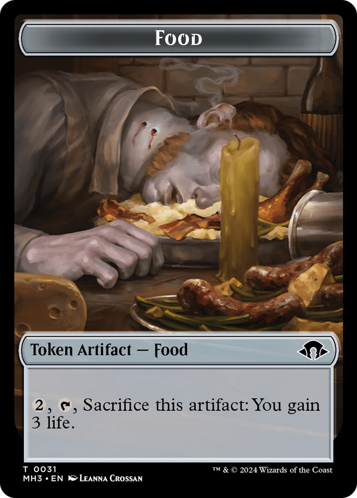 Food // Energy Reserve Double-Sided Token [Modern Horizons 3 Tokens] Magic: The Gathering