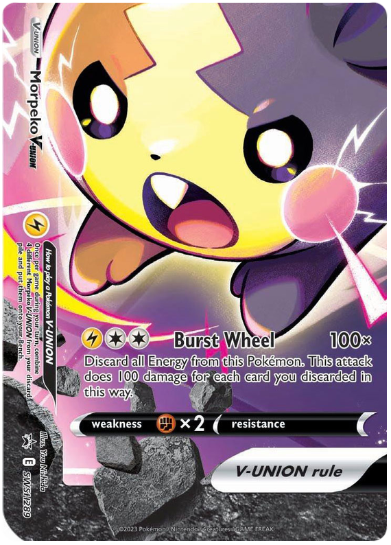 Morpeko V-Union (SWSH289) [Sword & Shield: Black Star Promos] Pokémon