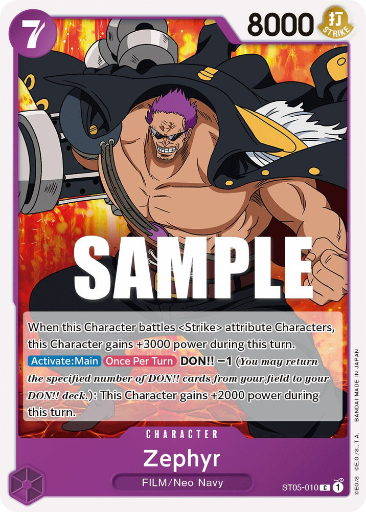 Zephyr [Starter Deck: Film Edition] Bandai