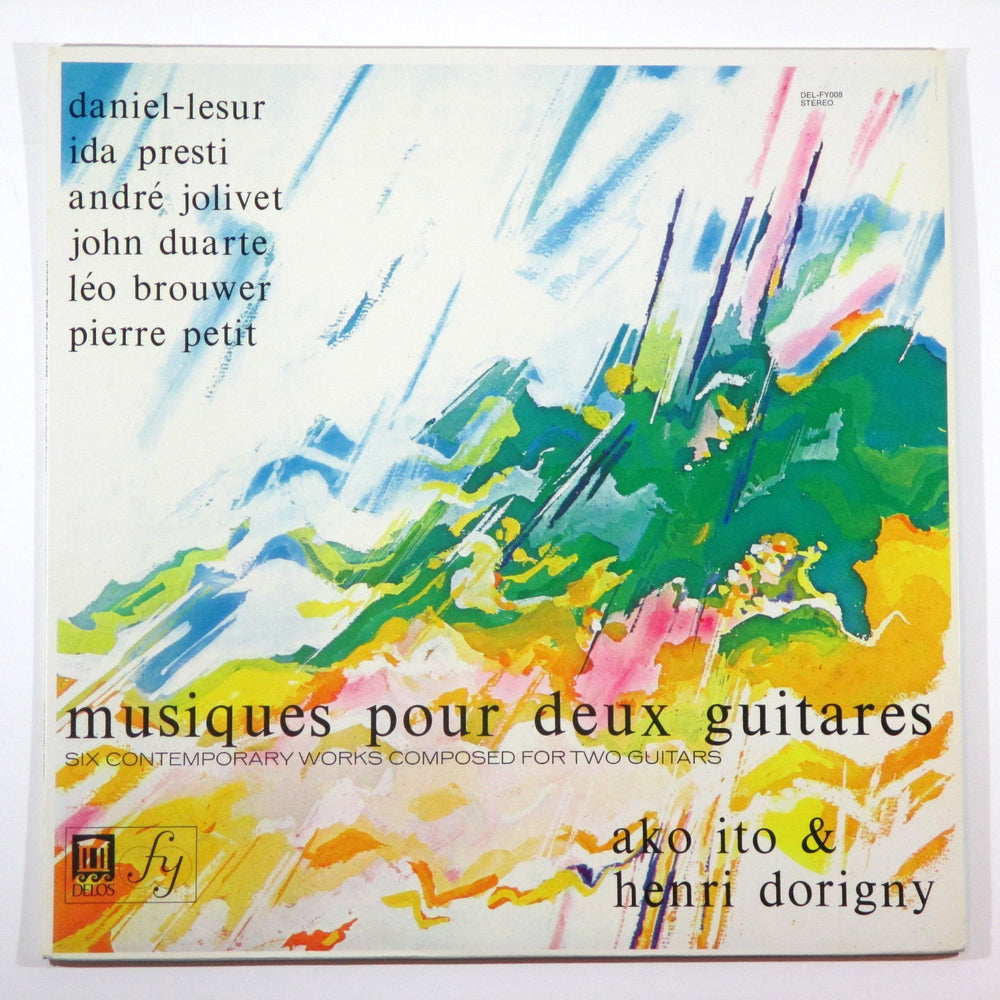 Six Contemporary Works Composed For Two Guitars ~ Musiques Pour Deux Guitares / Ako Ito & Henri Dorigny VINYL