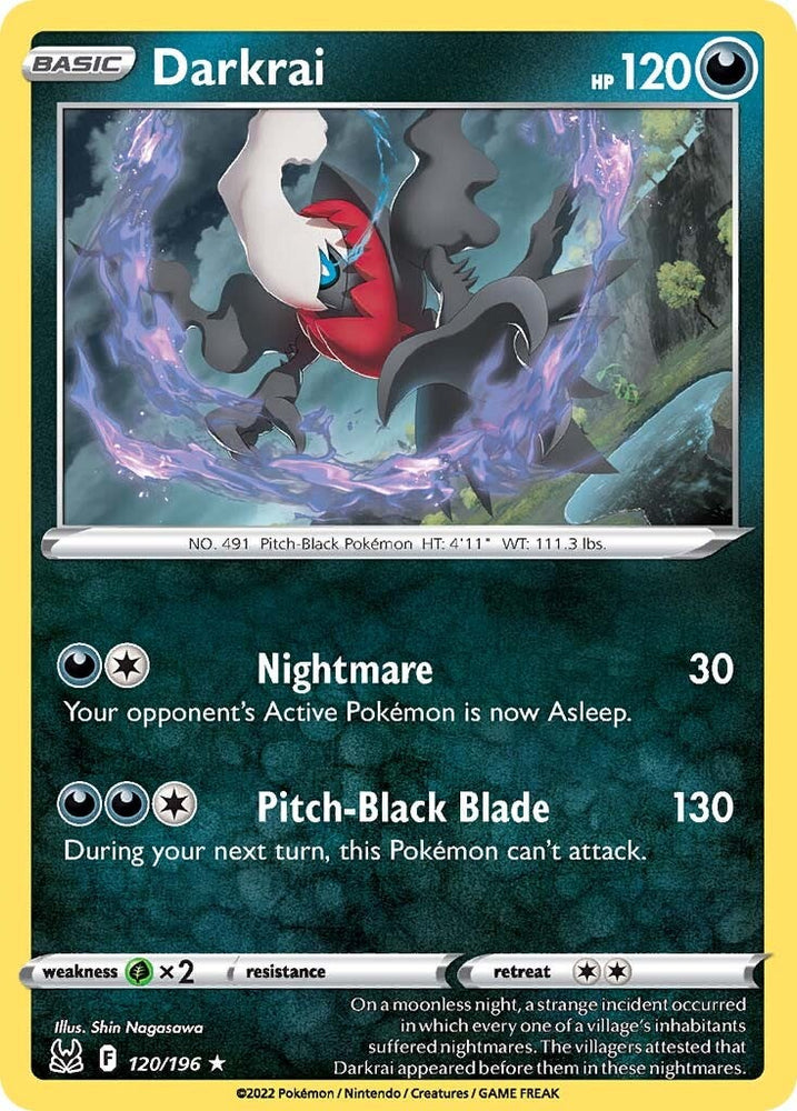Darkrai (120/196) [Sword & Shield: Lost Origin] Pokémon