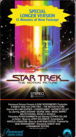 Star Trek: The Motion Picture (Special Longer Version) VHS