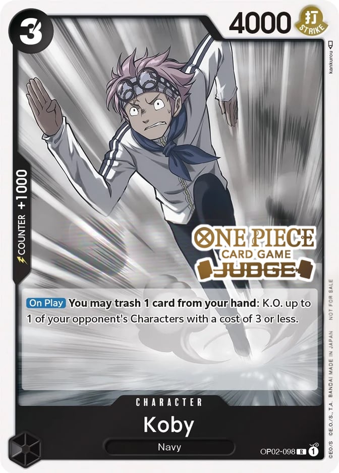Koby (Judge) [One Piece Promotion Cards] Bandai