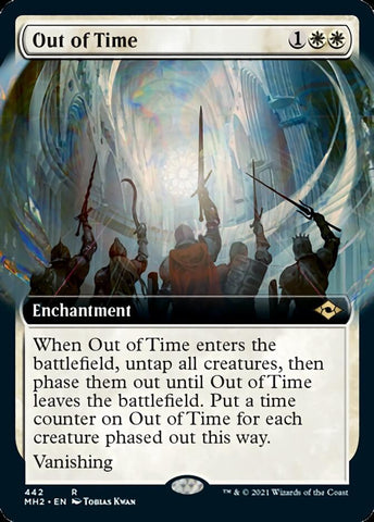 Out of Time (Extended Art) [Modern Horizons 2] Magic: The Gathering