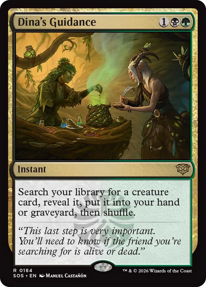 Dina's Guidance [Secrets of Strixhaven] Magic: The Gathering