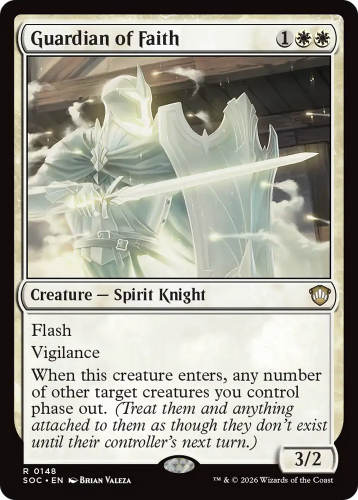 Guardian of Faith [Secrets of Strixhaven Commander] Magic: The Gathering