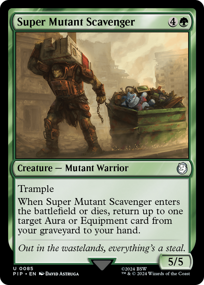 Super Mutant Scavenger [Fallout] Magic: The Gathering