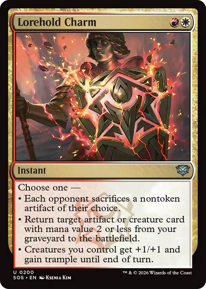 Lorehold Charm [Secrets of Strixhaven] Magic: The Gathering
