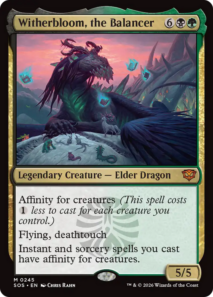 Witherbloom, the Balancer [Secrets of Strixhaven] Magic: The Gathering