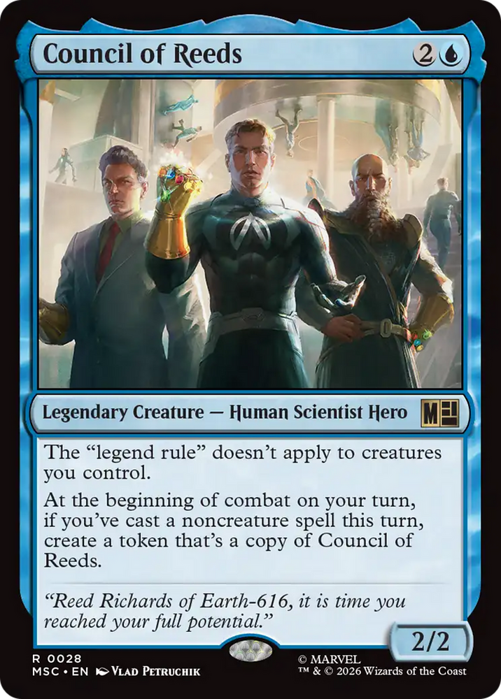 Council of Reeds [Marvel Super Heroes Commander] Magic: The Gathering