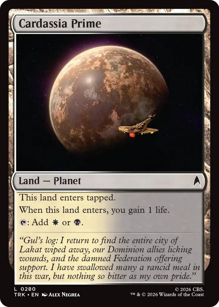 Cardassia Prime [Star Trek] Magic: The Gathering