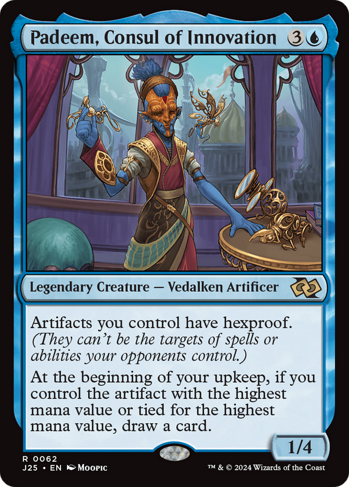 Padeem, Consul of Innovation (Anime) [Foundations Jumpstart] Magic: The Gathering
