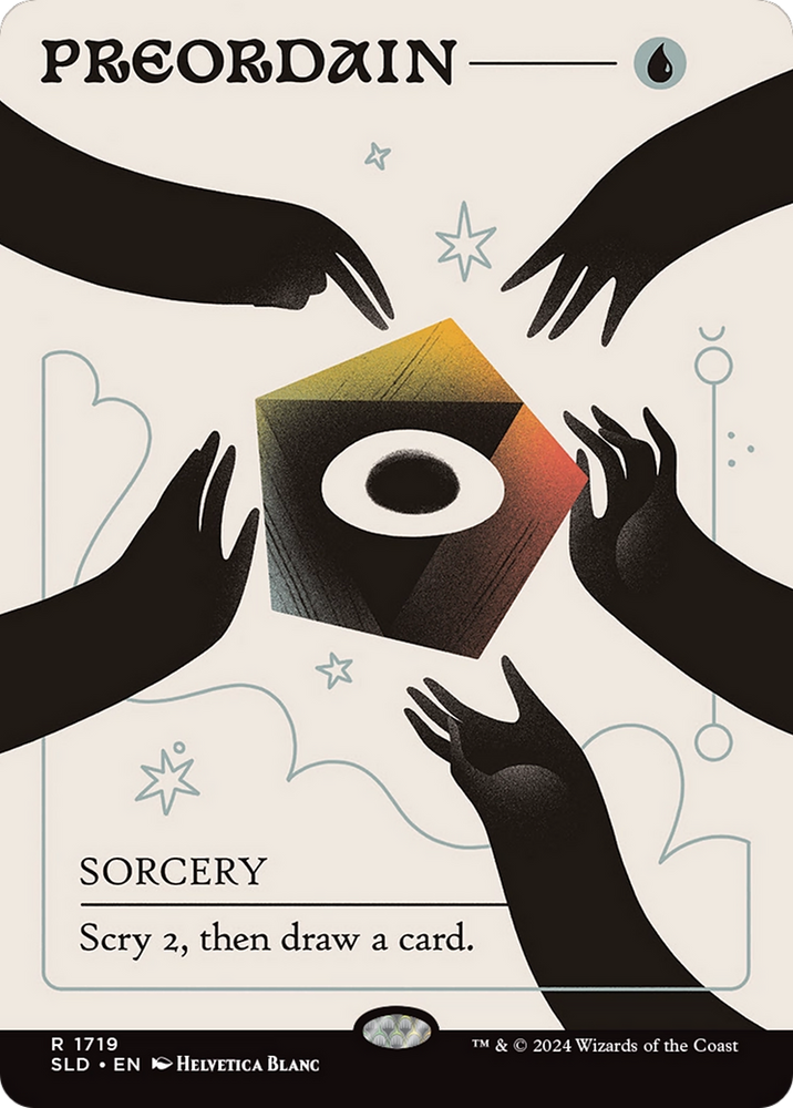 Preordain (1719) [Secret Lair Drop Series] Magic: The Gathering