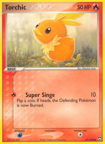 Torchic (67/108) [EX: Power Keepers] Pokémon