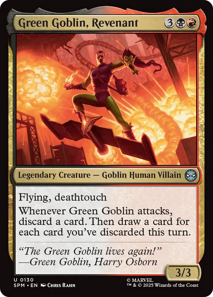 Green Goblin, Revenant [Marvel's Spider-Man] Magic: The Gathering