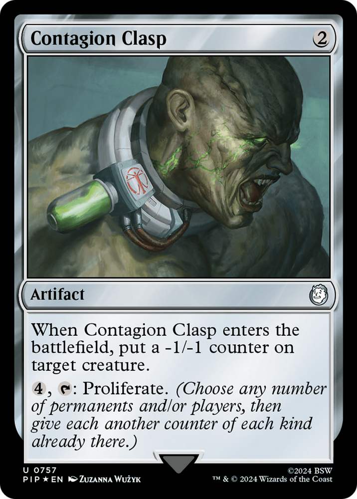 Contagion Clasp (Surge Foil) [Fallout] Magic: The Gathering
