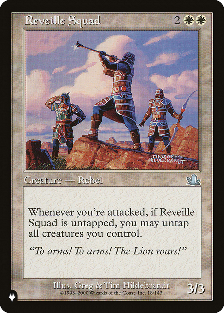 Reveille Squad [The List] Magic: The Gathering
