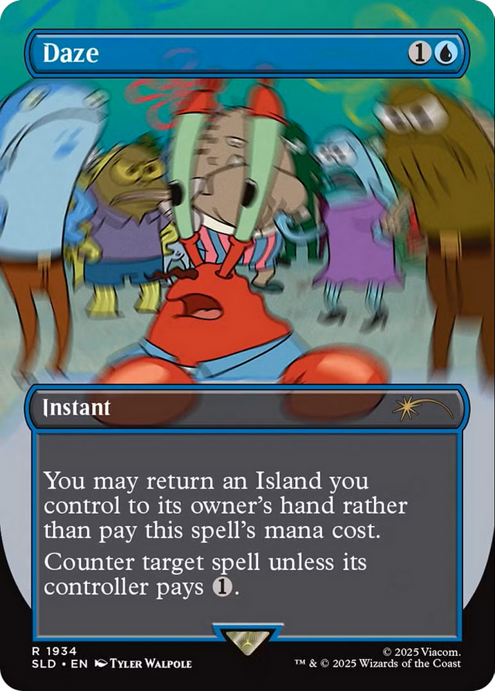 Daze [Secret Lair Drop Series] Magic: The Gathering