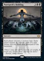 Patriarch's Bidding [Modern Horizons 2] Magic: The Gathering