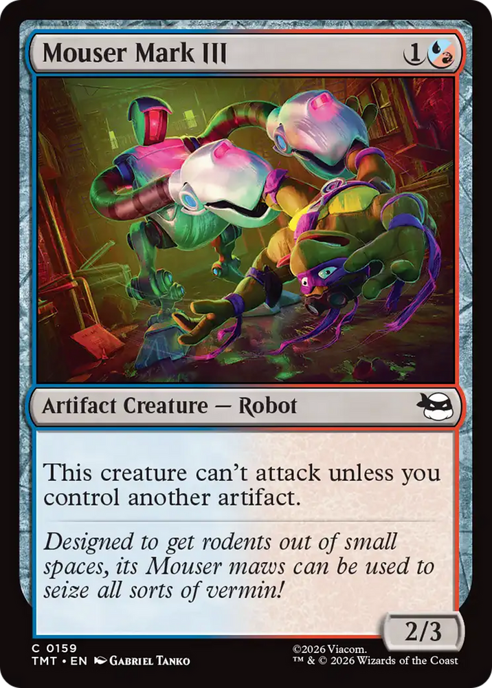 Mouser Mark III [Teenage Mutant Ninja Turtles] Magic: The Gathering