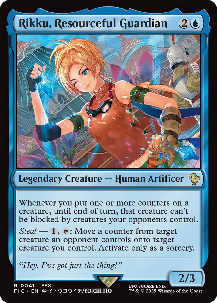 Rikku, Resourceful Guardian [FINAL FANTASY Commander] Magic: The Gathering