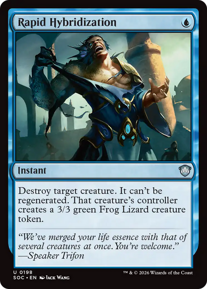 Rapid Hybridization [Secrets of Strixhaven Commander] Magic: The Gathering