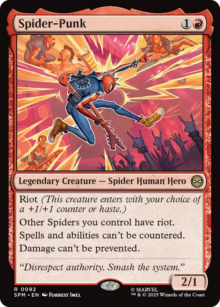 Spider-Punk [Marvel's Spider-Man] Magic: The Gathering