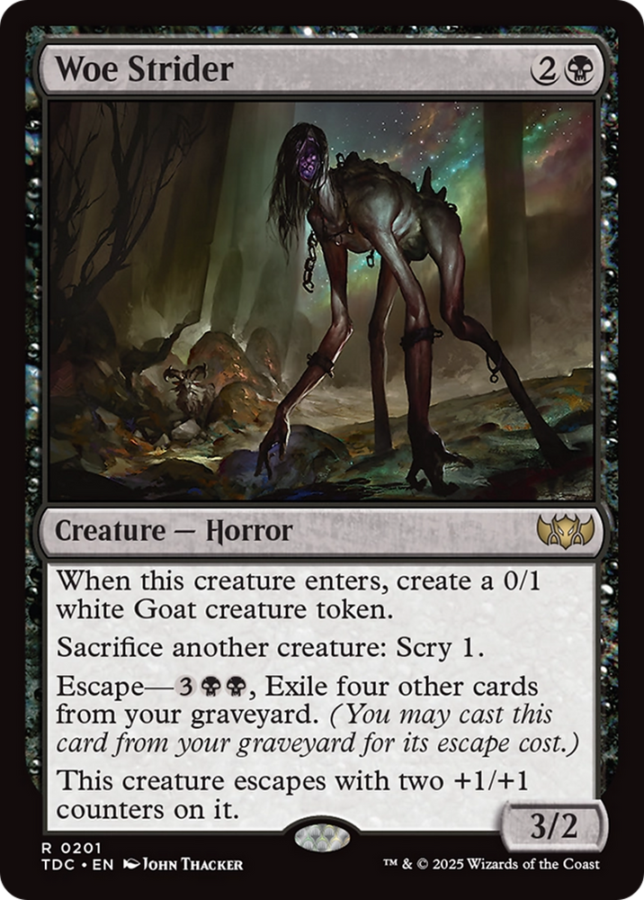Woe Strider [Tarkir: Dragonstorm Commander] Magic: The Gathering
