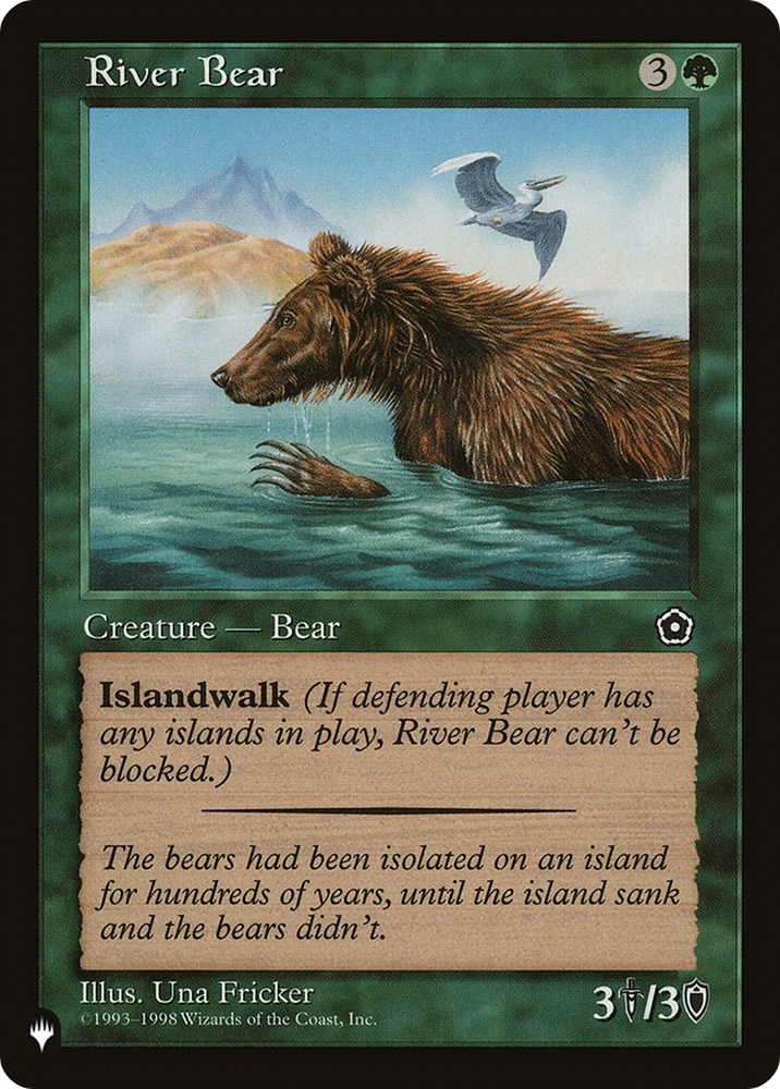 River Bear [The List] Magic: The Gathering