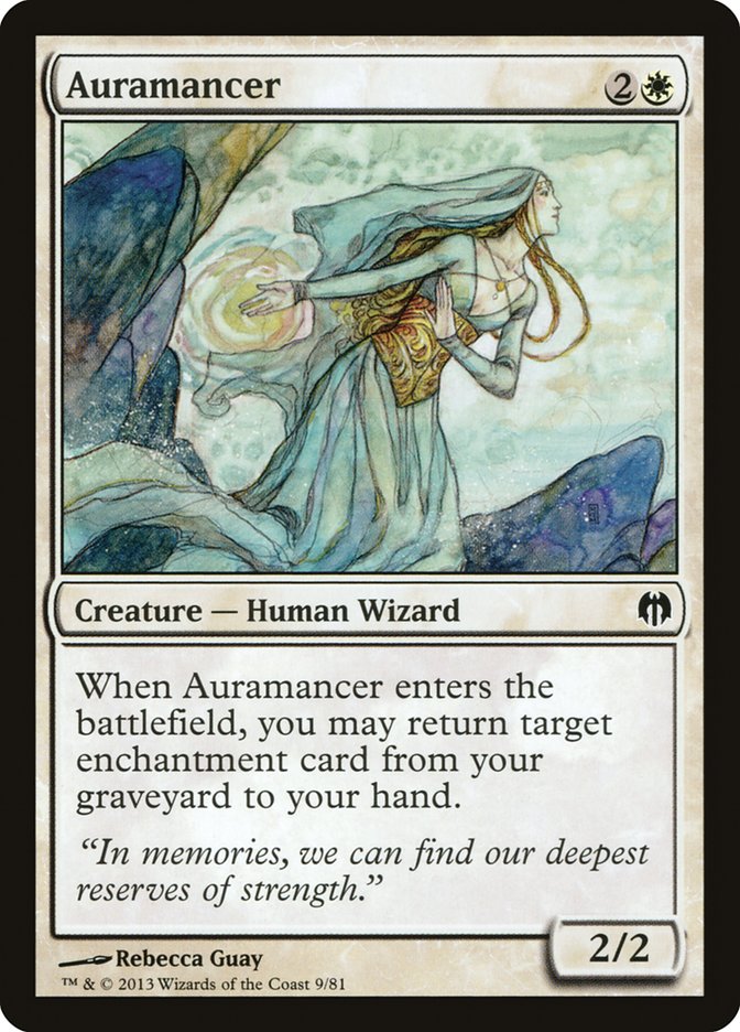 Auramancer [Duel Decks: Heroes vs. Monsters] Magic: The Gathering