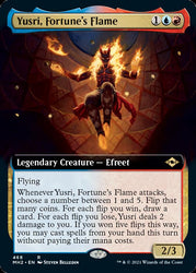 Yusri, Fortune's Flame (Extended Art) [Modern Horizons 2] Magic: The Gathering