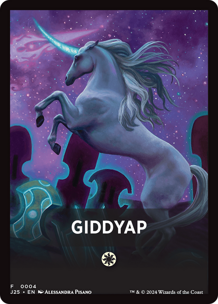 Giddyap Theme Card [Foundations Jumpstart Front Cards] Magic: The Gathering