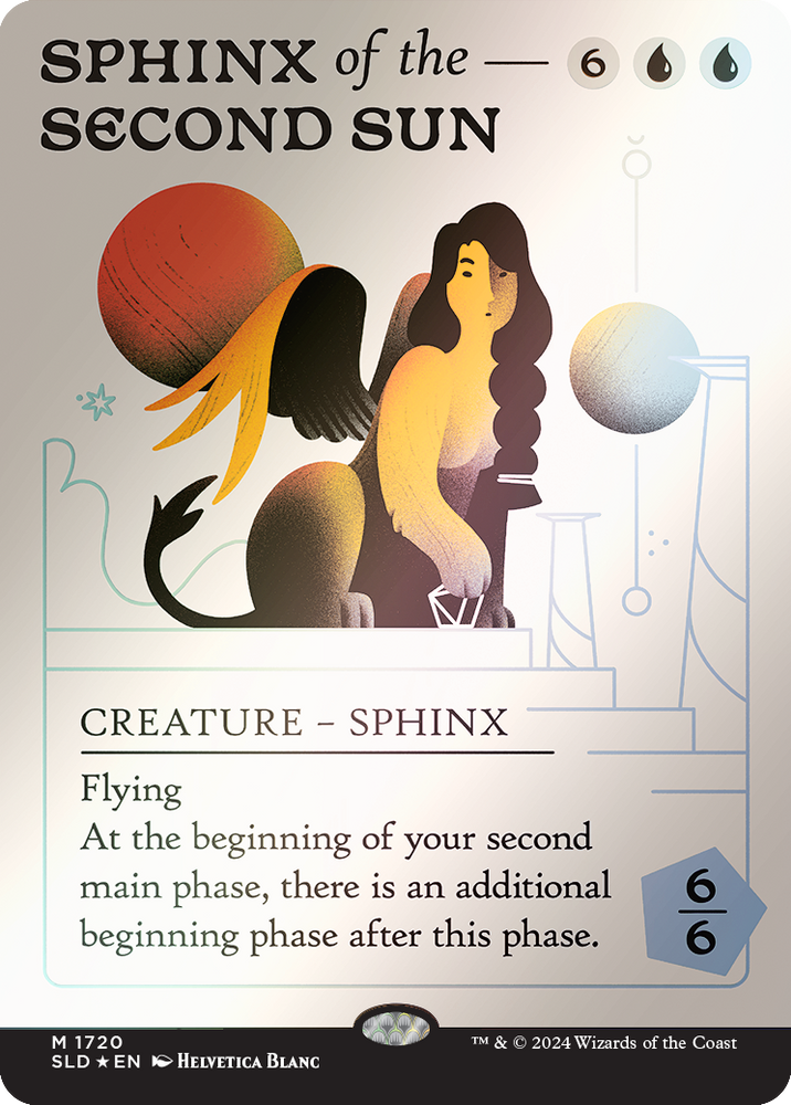 Sphinx of the Second Sun (Rainbow Foil) [Secret Lair Drop Series] Magic: The Gathering