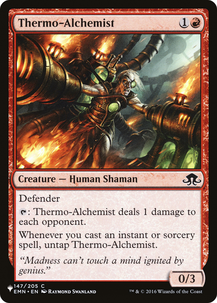 Thermo-Alchemist [The List] Magic: The Gathering