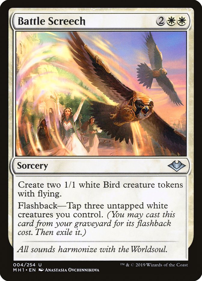 Battle Screech [Modern Horizons] Magic: The Gathering