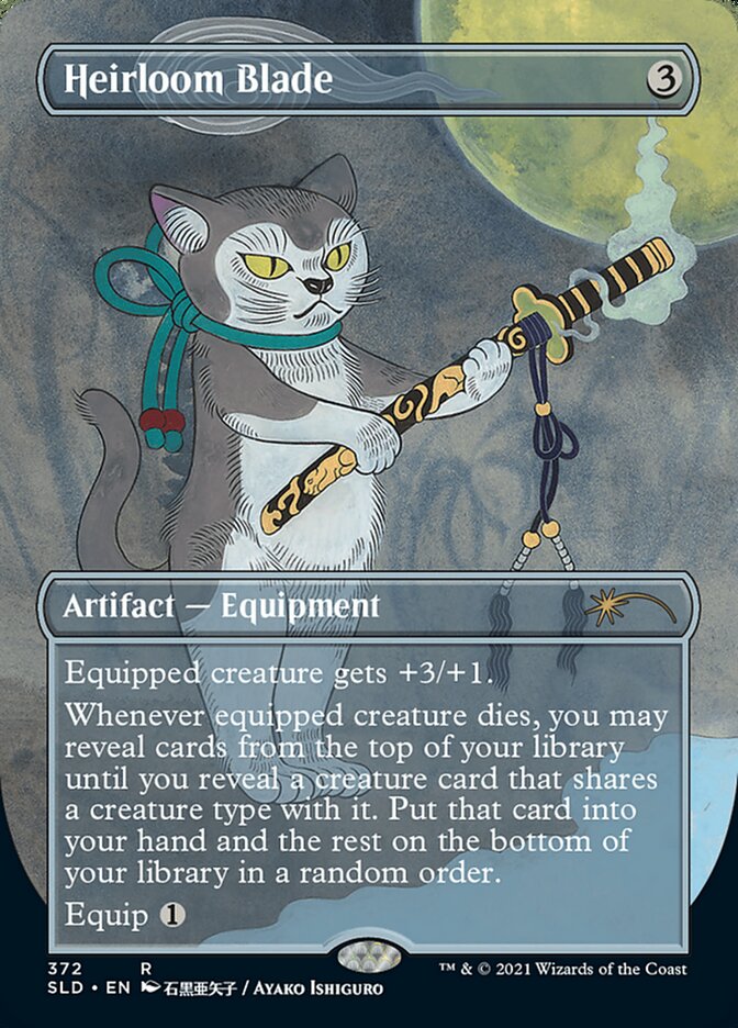 Heirloom Blade [Secret Lair Drop Series] Magic: The Gathering