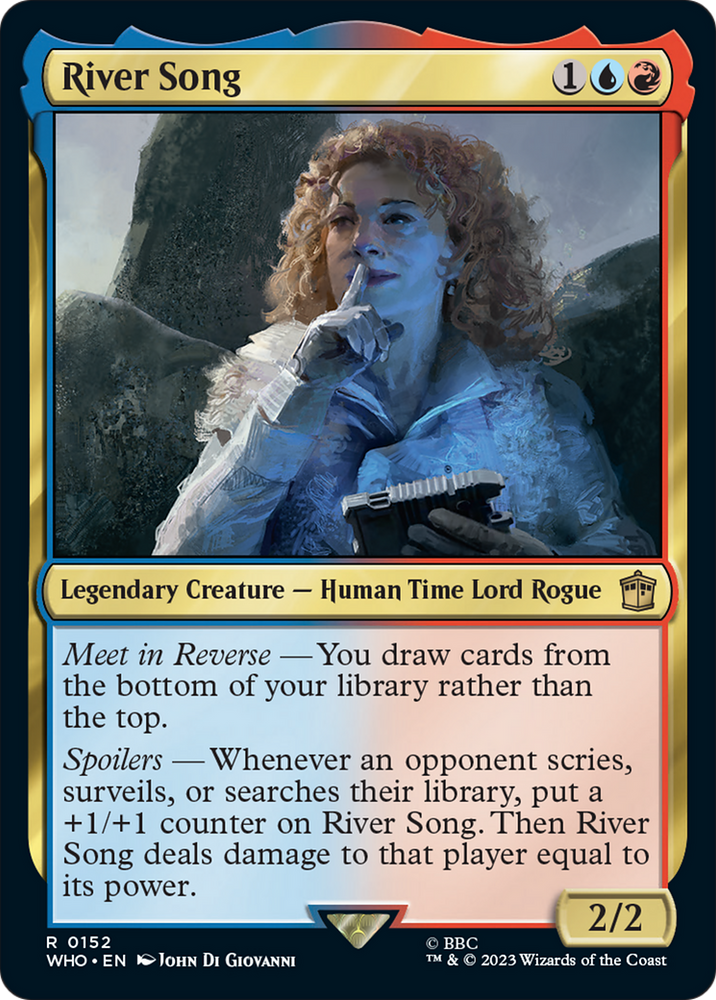 River Song [Doctor Who] Magic: The Gathering