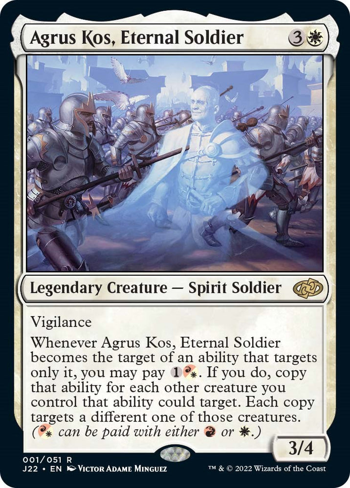 Agrus Kos, Eternal Soldier [Jumpstart 2022] Magic: The Gathering