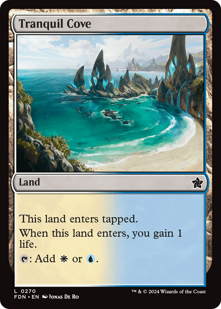 Tranquil Cove [Foundations] Magic: The Gathering