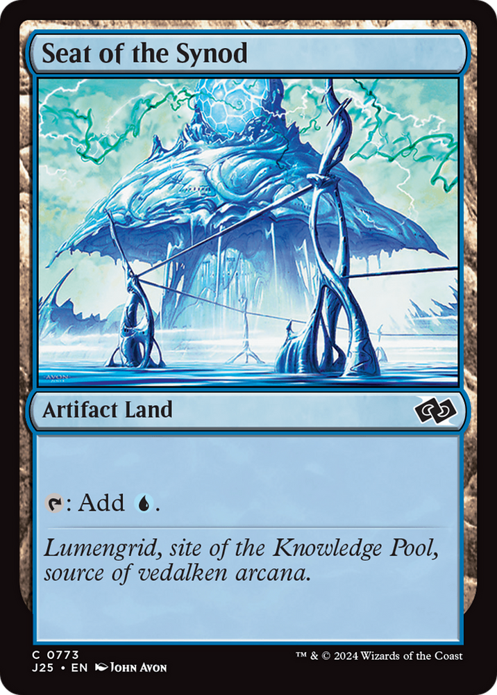 Seat of the Synod [Foundations Jumpstart] Magic: The Gathering