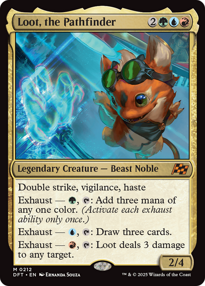 Loot, the Pathfinder [Aetherdrift] Magic: The Gathering