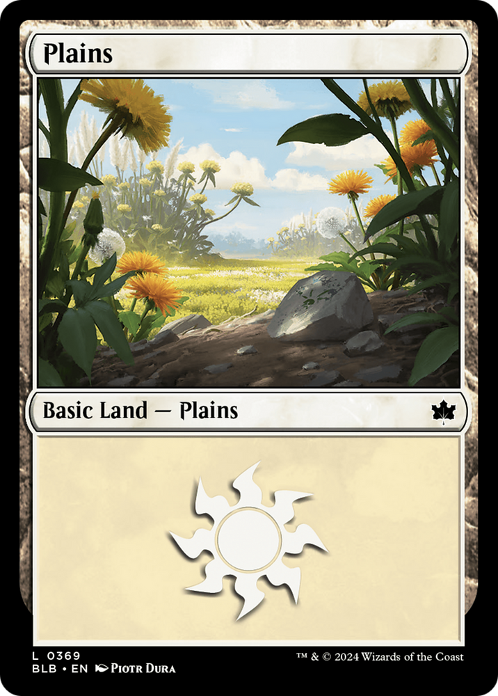 Plains (0369) [Bloomburrow] Magic: The Gathering
