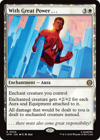 With Great Power... [Marvel's Spider-Man] Magic: The Gathering