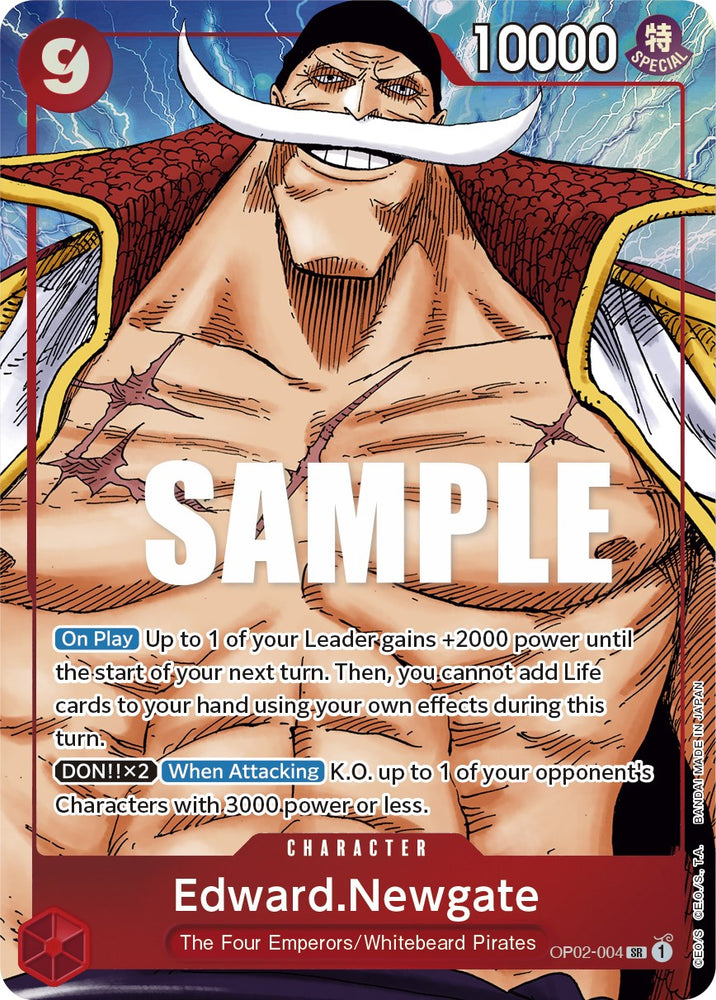 Edward.Newgate (Alternate Art) [Paramount War] Bandai