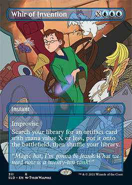 Whir of Invention (Borderless) [Secret Lair Drop Series] Magic: The Gathering