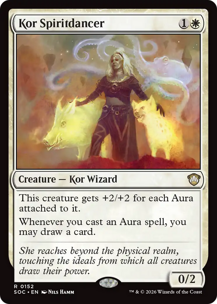 Kor Spiritdancer [Secrets of Strixhaven Commander] Magic: The Gathering