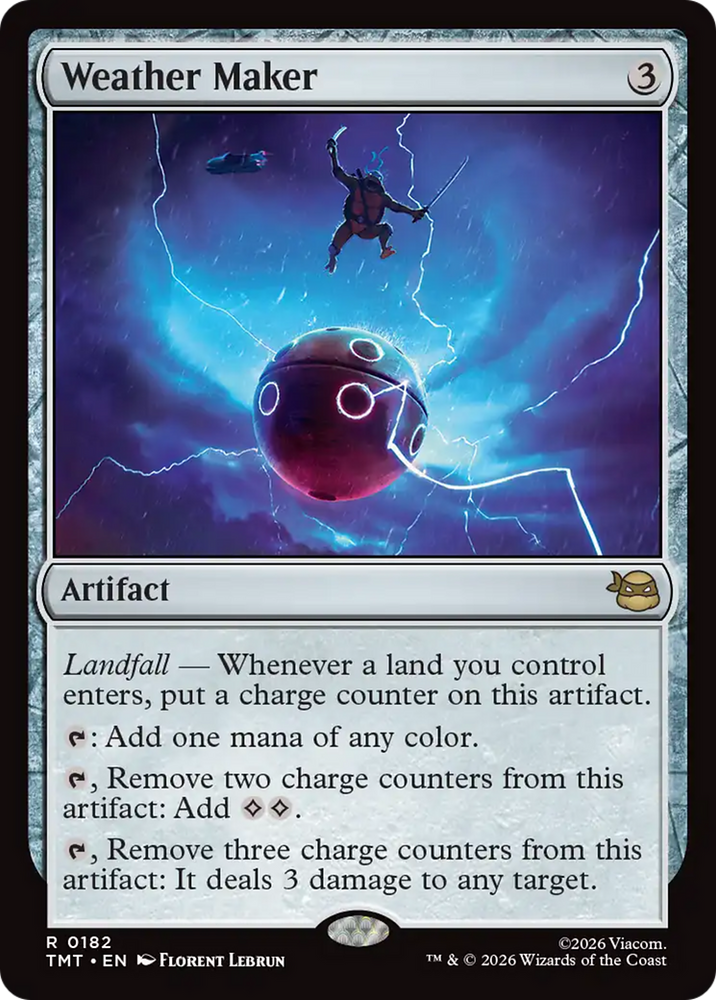 Weather Maker [Teenage Mutant Ninja Turtles] Magic: The Gathering