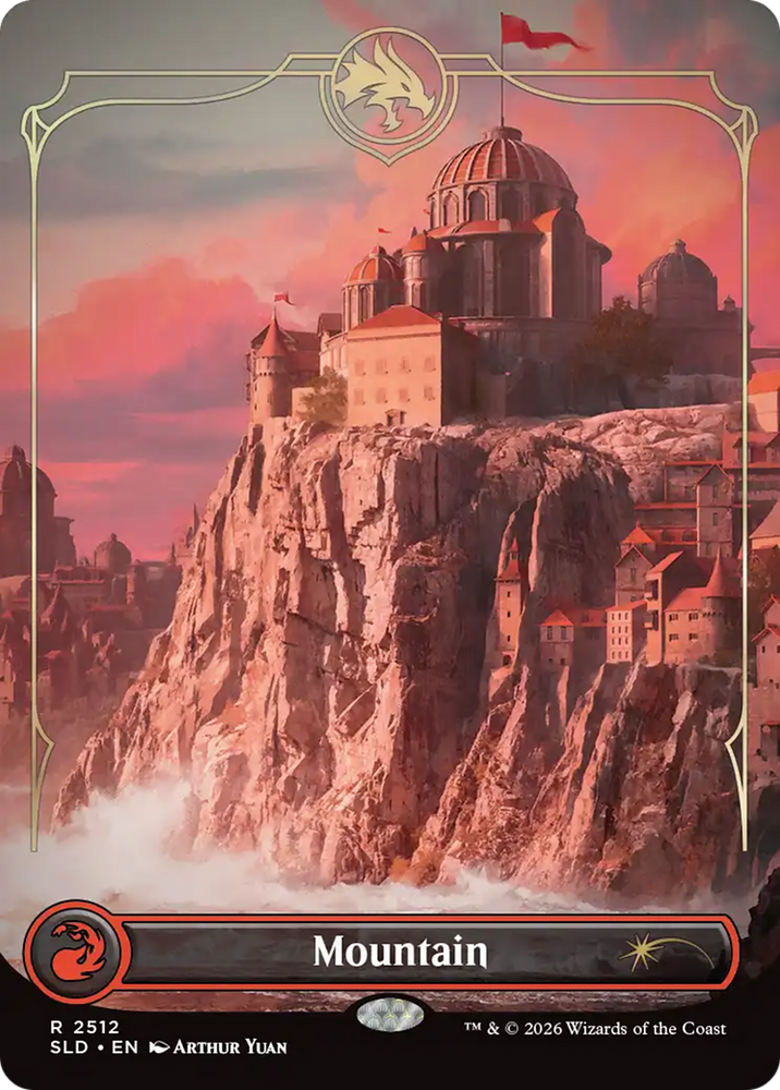 Mountain (2512) [Secret Lair Drop Series] Magic: The Gathering